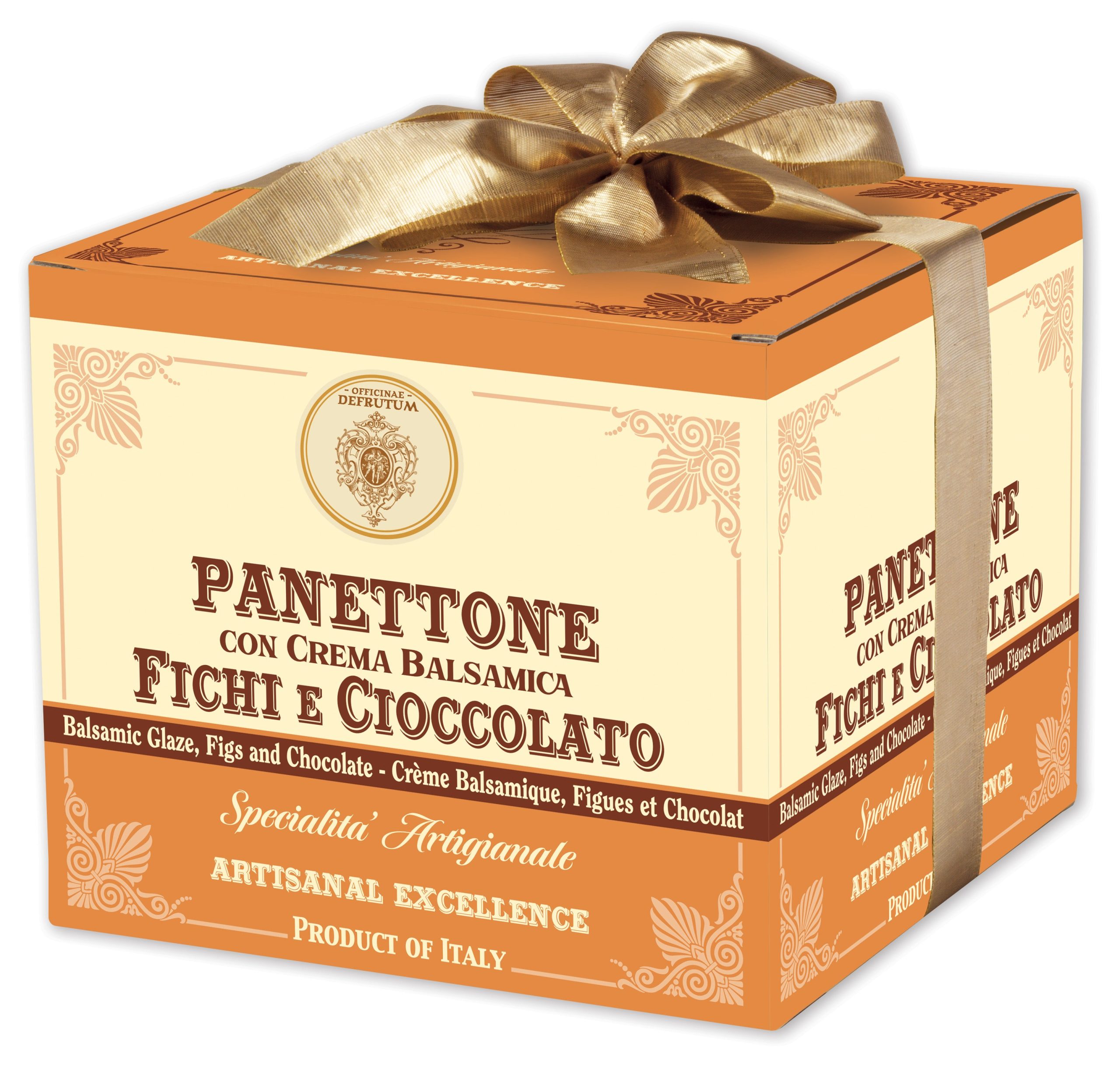 Panettone Cake with Balsamic GLAZE, FIGS & CHOCOLATE 750 g